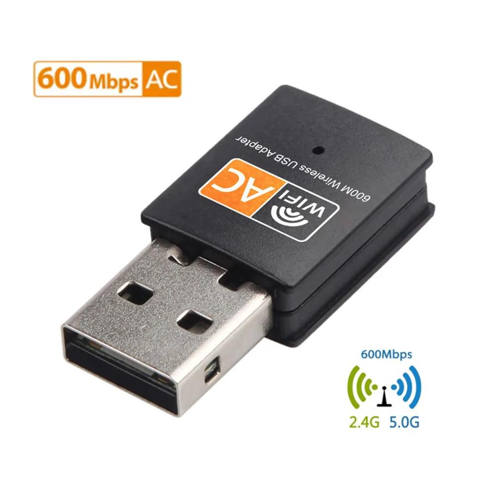   USB  600Mbps , AC600 2.4GHz 5GHz  ̴ ǻ 8811CU Ĩ Ʈũ ī ù 802.11b n g ac